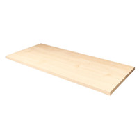 Mensola Legno Acero cm90x40 Spessore 22mm