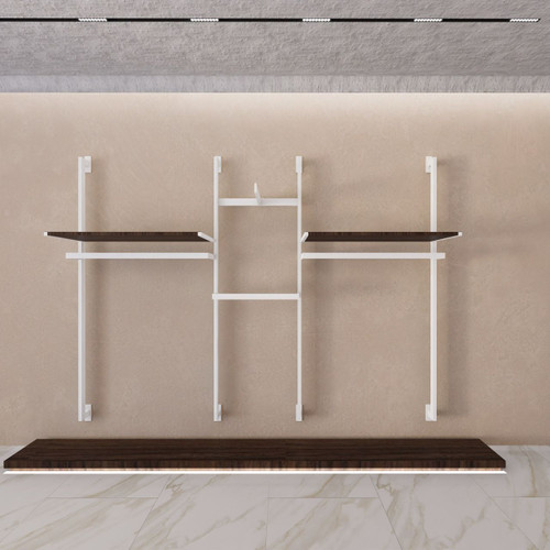 Montante Shelf H200 Bianco