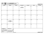2025 13 MONTH PLANNING CALENDAR 8 1/2" X 11"