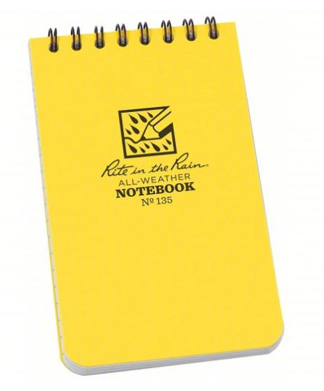 Rite In The Rain 3" x 5"  Spiral Notebook