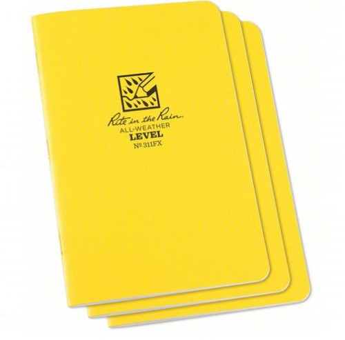 Rite In The Rain 3" x 5"  Non Wire Notebook (3 Pack)