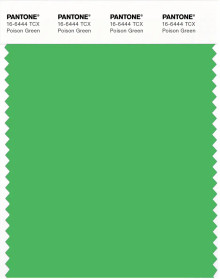 PANTONE® APAC | Pantone 16-6444 TCX Poison Green