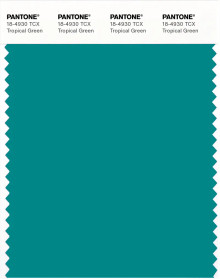 PANTONE® USA | Pantone 18-4930 TCX Tropical Green