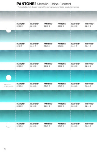 PANTONE® USA | Chip Replacement Pages | Coated & Uncoated