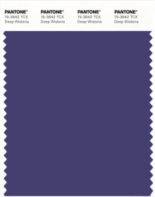 PANTONE® APAC | Pantone 19-3842 TCX Deep Wisteria