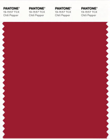 PANTONE® APAC | Pantone 19-1557 TCX Chili Pepper