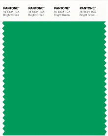 PANTONE® APAC | Pantone 15-5534 TCX Bright Green
