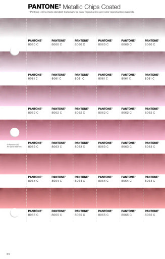 PANTONE® USA | Chip Replacement Pages | Coated & Uncoated