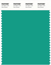 PANTONE® APAC | Pantone 16-5421 TCX Sea Green