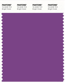 PANTONE® APAC | Pantone 19-3438 TCX Bright Violet