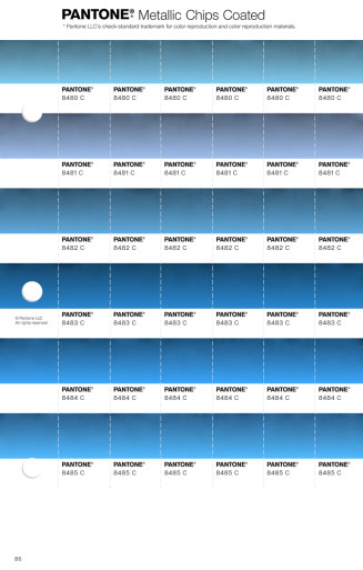 PANTONE® USA | Chip Replacement Pages | Coated & Uncoated