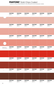 パントーンPANTONE色見本coated PANTONE® APAC | Pantone 486 C