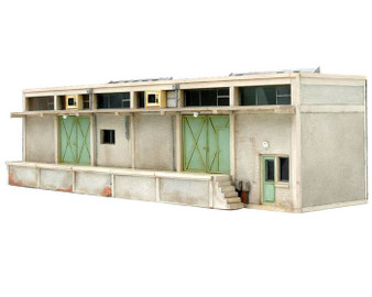 Artitec 10.214 HO Refrigerated warehouse (half-relief) Kit