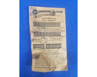 American Flyer 26344 Pike Master Track Terminals