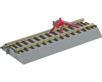 American Flyer 49866 S FasTrack Straight Track with Lighted Bumper