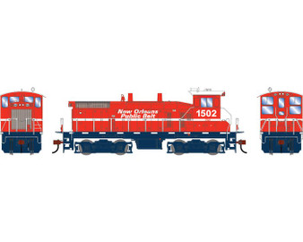 Athearn ATH-2545 HO EMD SW1500 Switcher New Orleans Public Belt #1502 with DCC and Sound