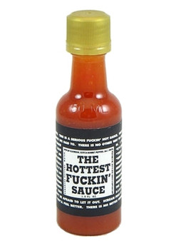 Hottest Fuckin' Sauce Mini Hot Sauce, 1.5oz.