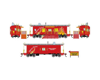Athearn ATH-2262 HO Bay Window Concession Caboose, Popcorn Palace