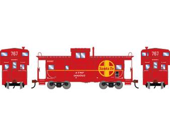 Athearn ATH-2434 HO Wide-Vision Caboose Santa Fe #999772