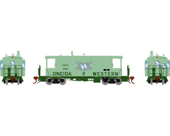 Athearn ATHG-1451 HO CA-11 Caboose Oneida & Western #9990 equipped with DCC & Lights