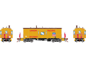 Athearn ATHG-1462 HO CA-11 Caboose Union Pacific - Snowbus #25809 equipped with DCC, Sound & Lights