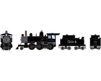 Athearn 87238 HO 2-6-0 Steam Locomotive Santa Fe #504