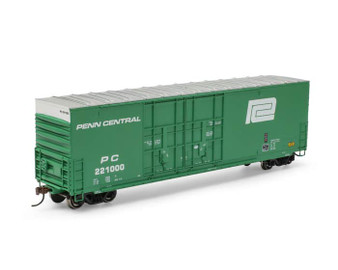 Athearn 88203 HO 50ft High Cube Double Plug Door Box Car Penn Central #221000