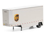 Athearn #90209 28' Drop Sill Trailer UPS w/Shield #292246