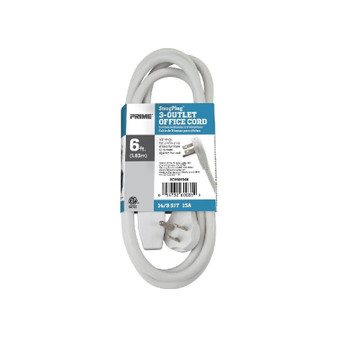 HOUSEHOLD AND SUPPLIES:STORE SUPPLIES:SIMPLY HARDWARE EXTENSION CORD 6FT