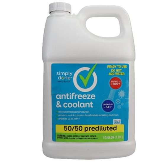 HOUSEHOLD AND SUPPLIES:AUTOMOTIVE:SIMPLY COOLANT/ANTIFREEZE