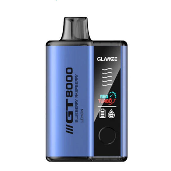 VAPES:GLAMEE:GT8000 BLUEBERRY RASPBERRY LEMON