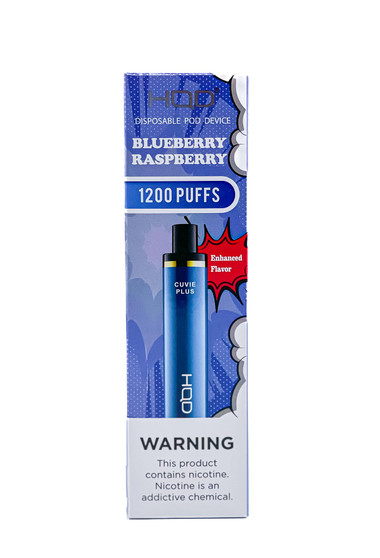 HQD CUVIE PLUS BLUEBERRY RASPBERRY