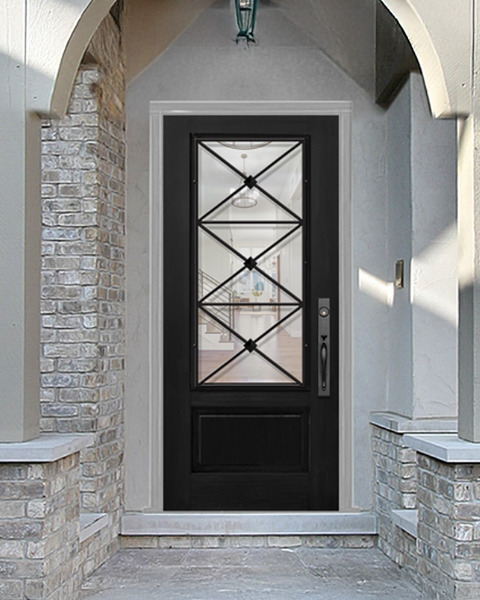 Fiberglass Wrought Iron Doors Hover image