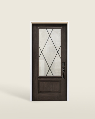 Privacy & Pattern Fiberglass Doors Image