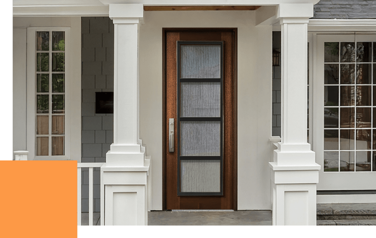 Wood Glass Doors