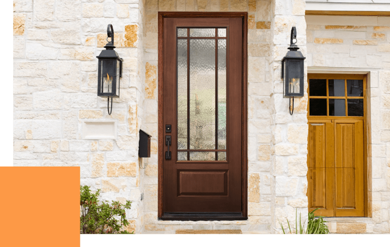 Divided Lite Fiberglass Doors