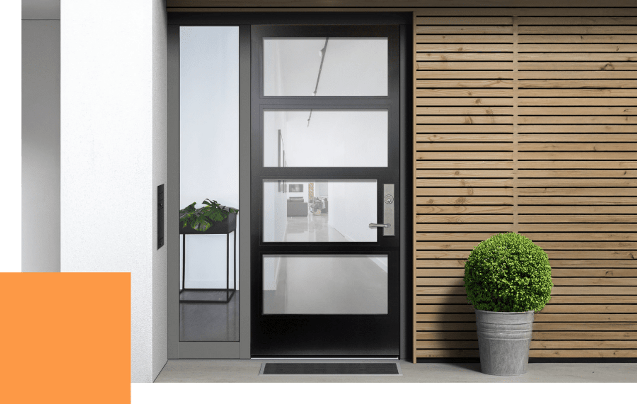 Narrow Profile Fiberglass Doors
