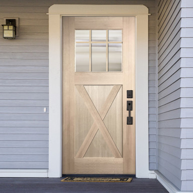 Winter Traditional Finish Sample | Knockety Front Doors