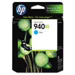 HP HP 940XL, (C4907AN) High Yield Cyan Original Ink Cartridge Product Image 
