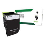 Lexmark 80C1HK0 Return Program High-Yield Toner, 4000 Page-Yield, Black Product Image 