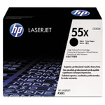 HP HP 55X, (CE255X) High Yield Black Original LaserJet Toner Cartridge Product Image 