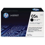 HP HP 05A, (CE505A) Black Original LaserJet Toner Cartridge Product Image 