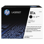 HP HP 81A, (CF281A) Black Original LaserJet Toner Cartridge Product Image 