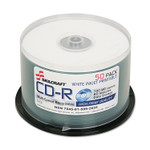 AbilityOne 7045015992655, CD-R Disc, 700MB/80min, 52x, Printable, Spindle, 50/Pack Product Image 