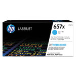 HP HP 657X, (CF471X) High Yield Cyan Original LaserJet Toner Cartridge Product Image 