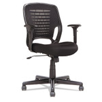OIF Swivel/Tilt Mesh Task Chair, Supports up to 250 lbs., Black Seat/Black Back, Black Base Product Image 