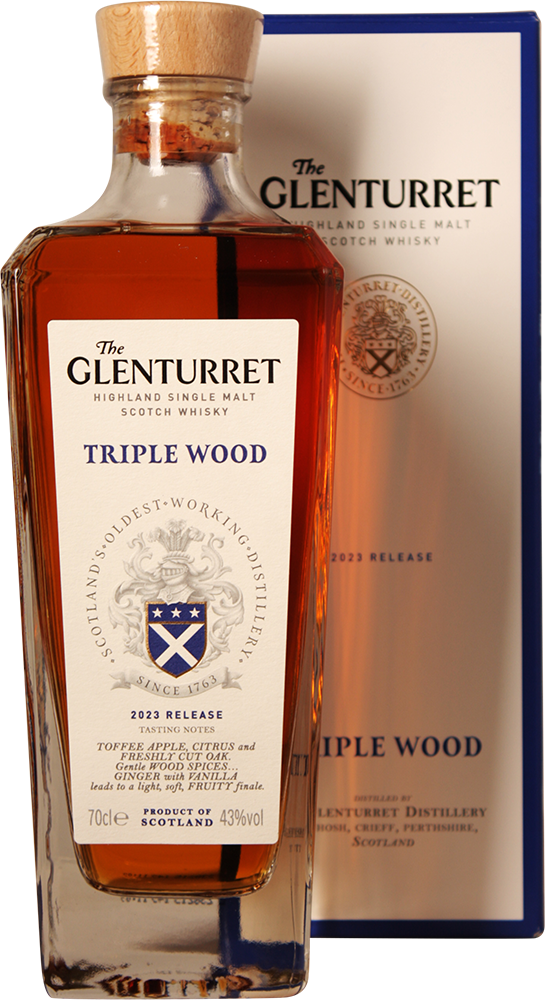 The Glenturret 2023 Release Triple Wood Single Malt 700ml