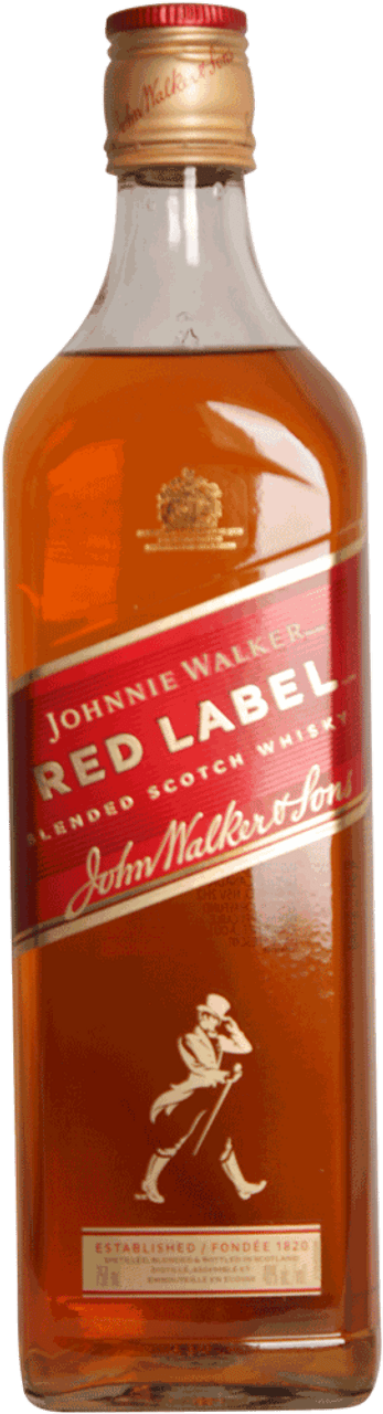 Johnnie Walker Red Label Blended Scotch Whiskey 750ml