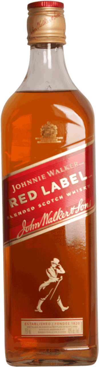 Johnnie Walker Red Label Blended Scotch Whisky 750mL