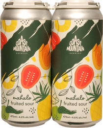 Coast Mountain Mahalo Fruited Sour 4 Pack 473ml
